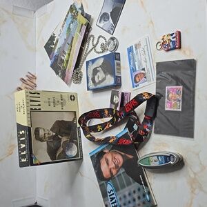 Elvis Presley collector memorabilia bundle